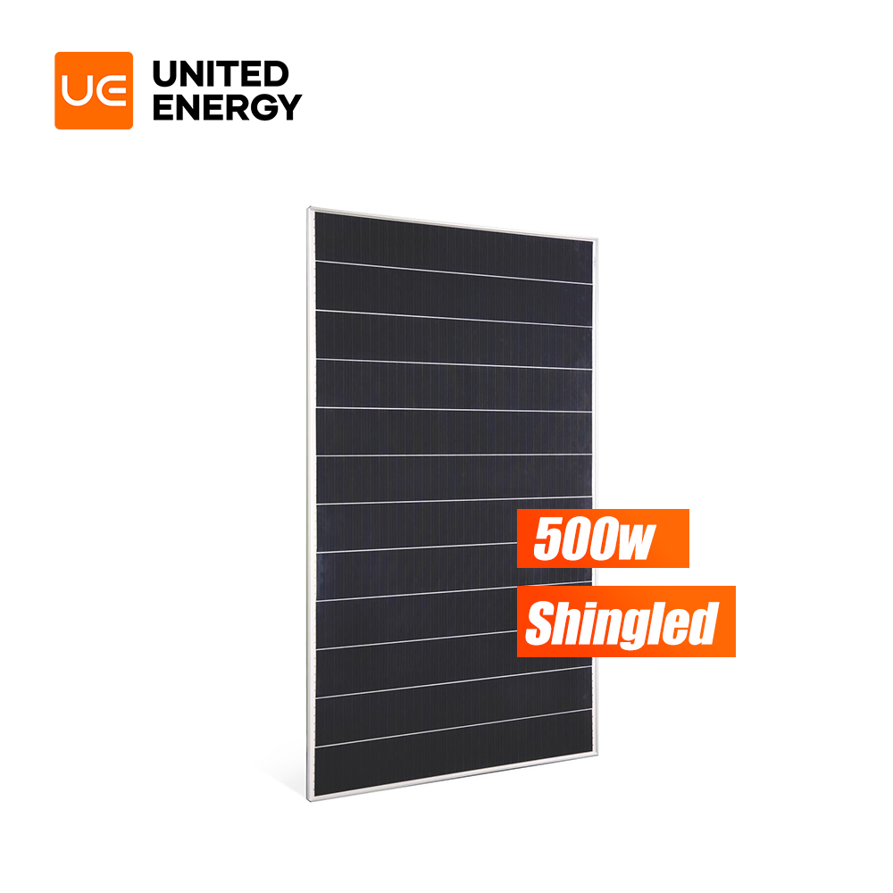 Shingled Solar Power Panel 500Watt 500W Mono Overlapp Solar Module