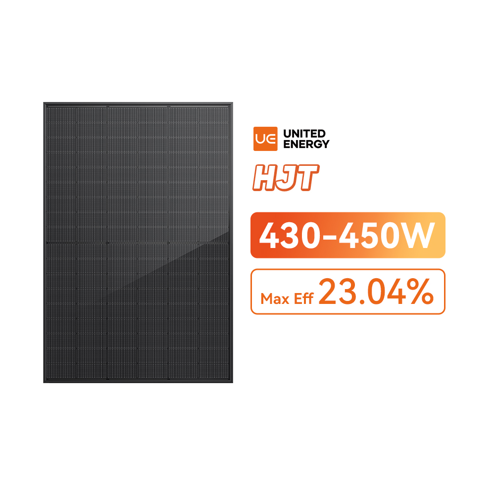 Solcellefotovoltaiske paneler HJT 430-450W All Black Bifacial