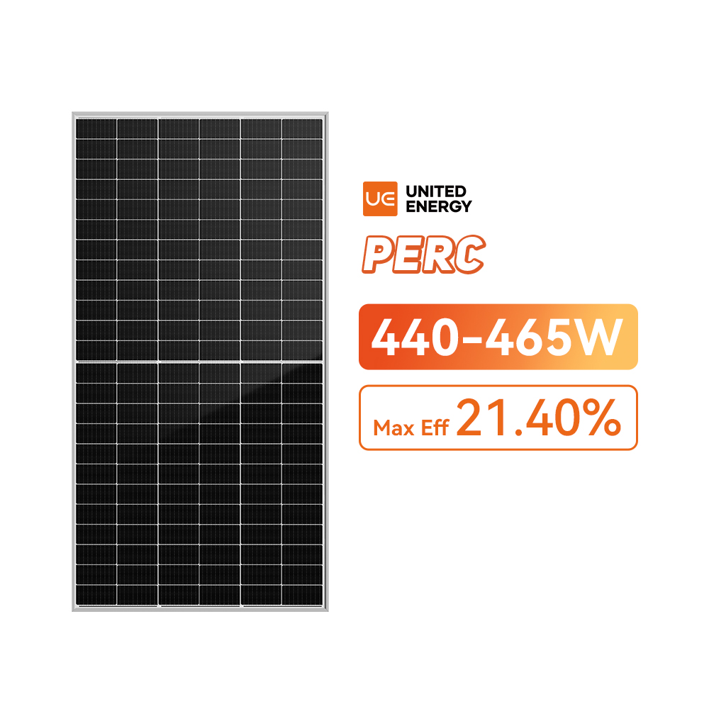 450 Watt Monokrystallinsk solcellepanel Pris 440-465w