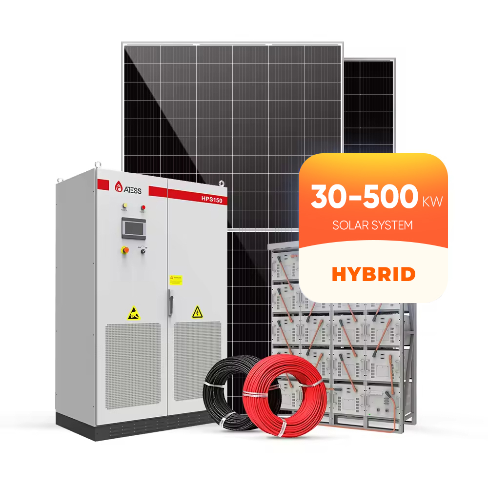 Industrielle solenergi hybridsystemløsninger